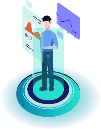 User checking data background image